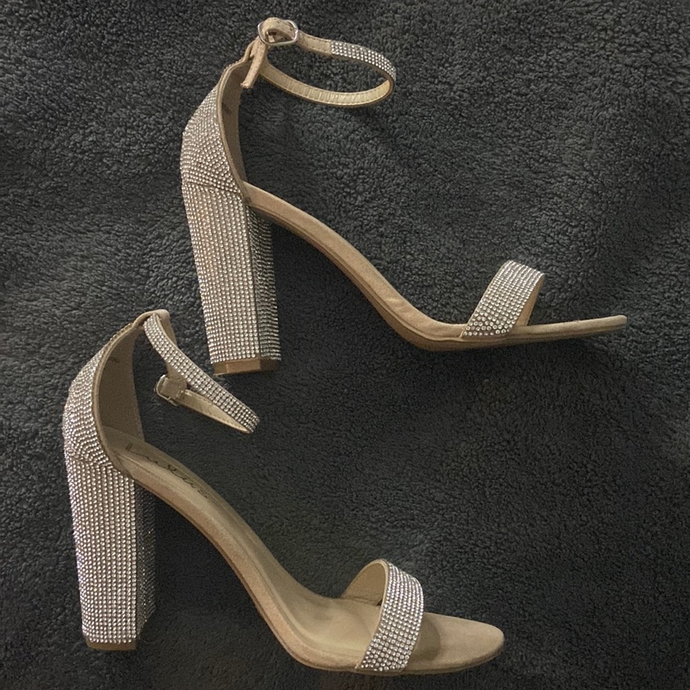 lulus prom heels, size 9 worn once